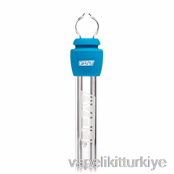 Silikon Mavisi Ile Vape Likit Grav Cam Künt
